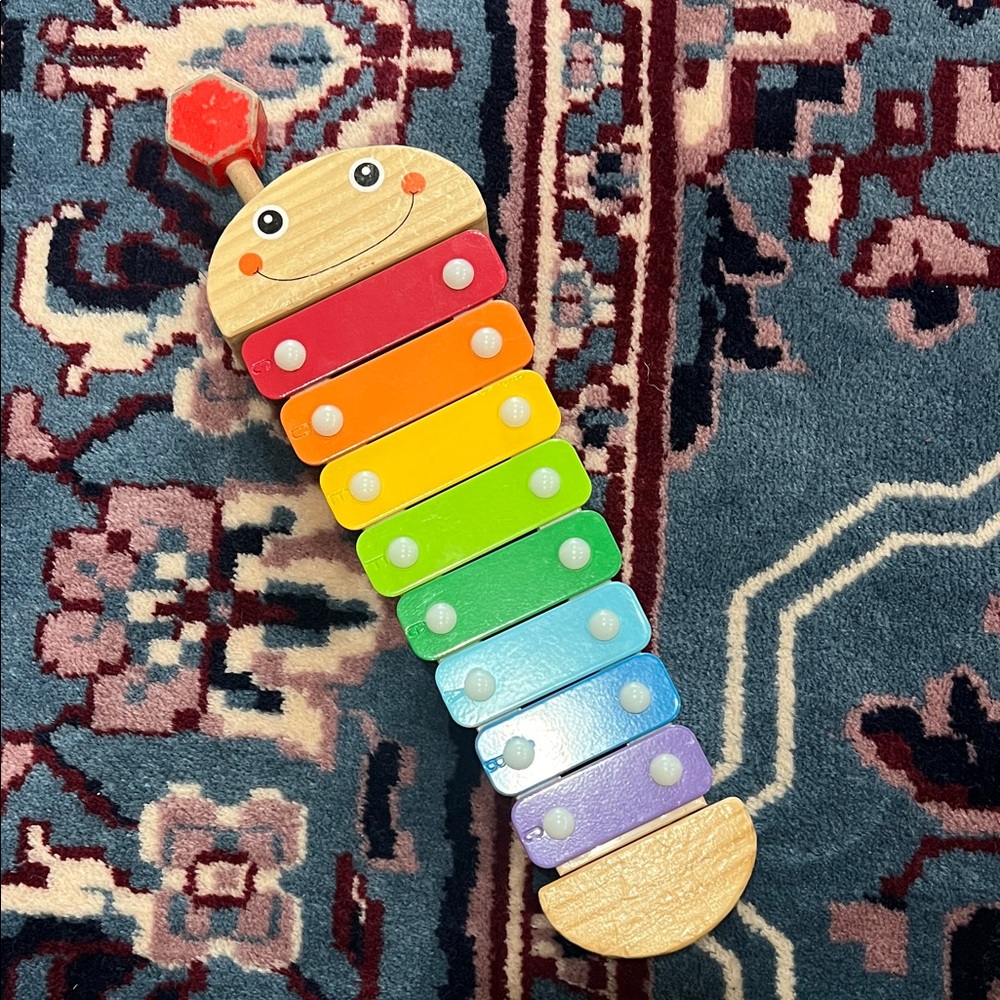 Melissa & Doug Rainbow Caterpillar Xylophone